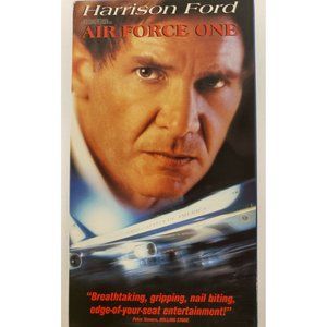 VHS Tape "Air Force One" Harrison Ford, Gary Oldman Glenn Close 1997 R